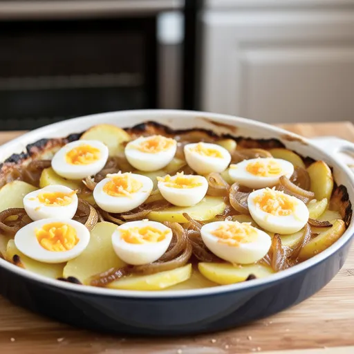 Egg Potato Gratin
