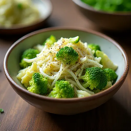 Broccoli Sprout and Shirasu Salad