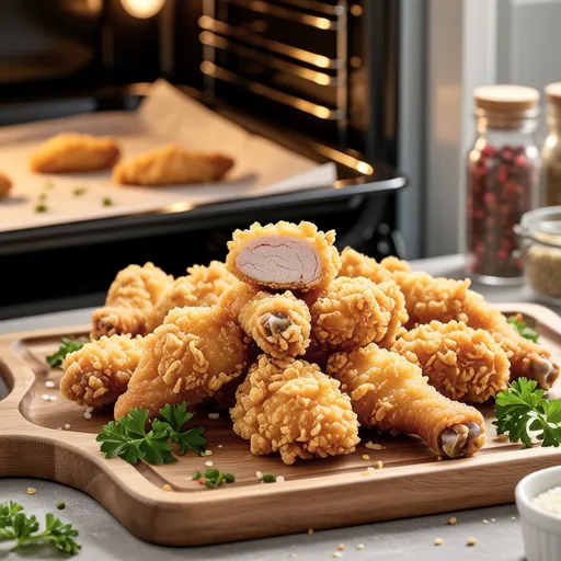 Popcorn Chicken Recipe: Oven-Baked Snack for Kids