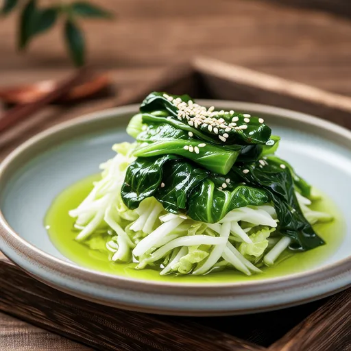 Addictive Chinese Cabbage and Wakame Salad