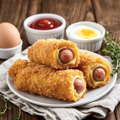 Sweet Potato Mini Corn Dogs
