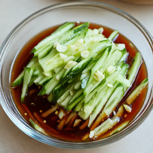 Cucumber Garlic Cold Salad