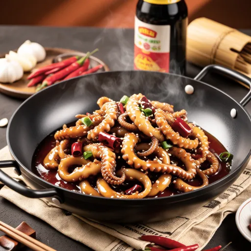 Spicy Stir-fried Squid