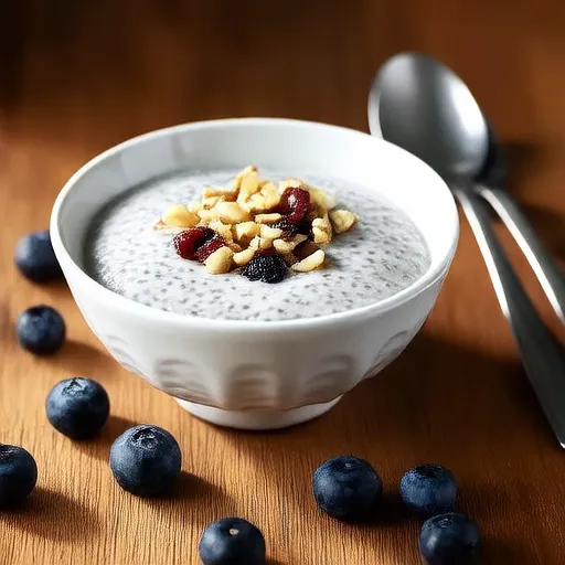 Pudding au yaourt et graines de chia