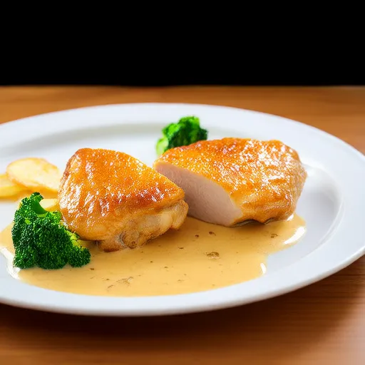 Cream Sauce Chicken Steak