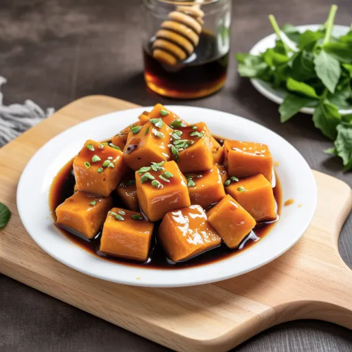 Sweet and Savory Glazed Sweet Potatoes