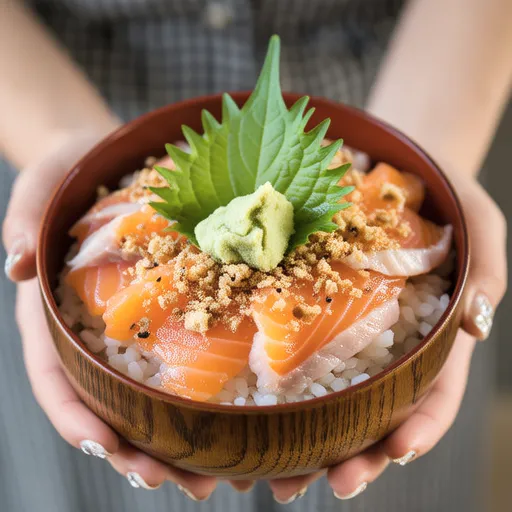 Salmon and Ikura Oyako Don