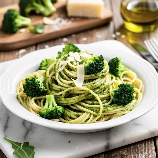 Broccoli Pesto and Broccoli Pasta