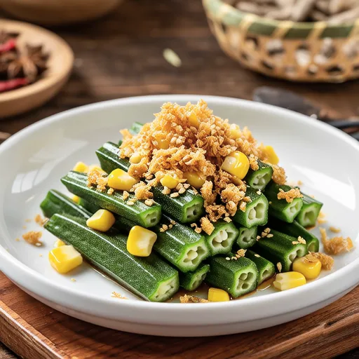 Crunchy Wakame Infinite Okra