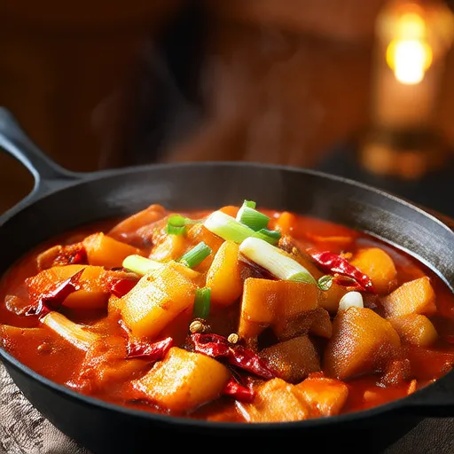 Spicy Braised Potatoes