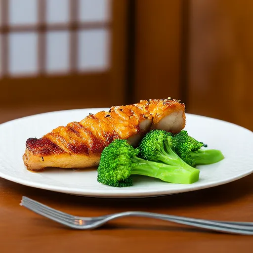 Sauté simple de poulet et brocoli