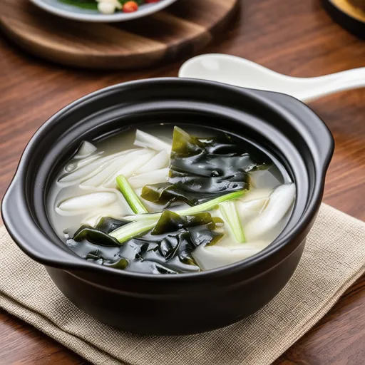 Wakame-Rich Chinese-Style Soup