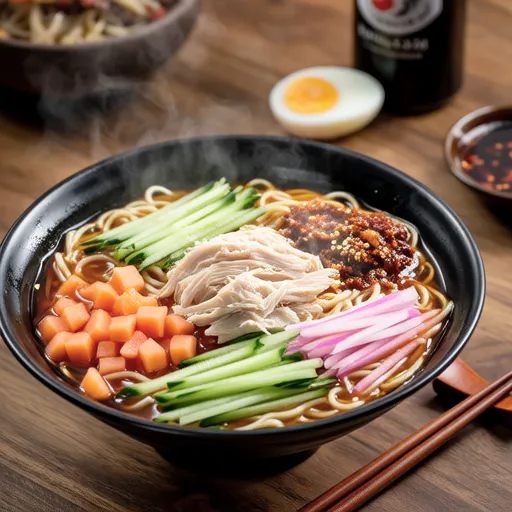 Ethnic Style Chicken Udon