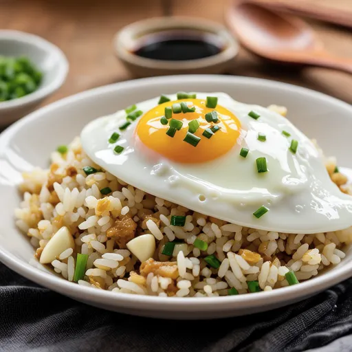 Simple Garlic Fried Rice