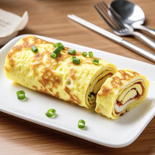 Korean Rolled Omelette (Gyeran Mari)