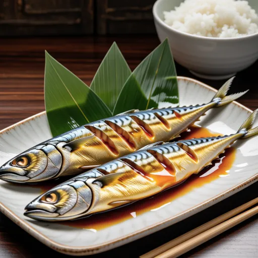 Grilled Mackerel with Mirin