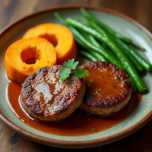Demiglace Sauce Hamburg Steak