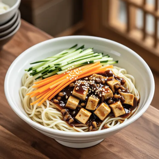 Low-calorie Low-carb Soy Sauce Tofu Noodles
