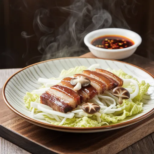 Diet-Friendly Steamed Pork Belly with Napa Cabbage