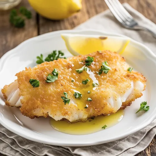Pan-Fried Cod with Lemon Butter