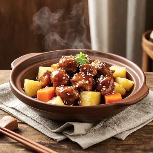 Chicken Braised Dish for Kids