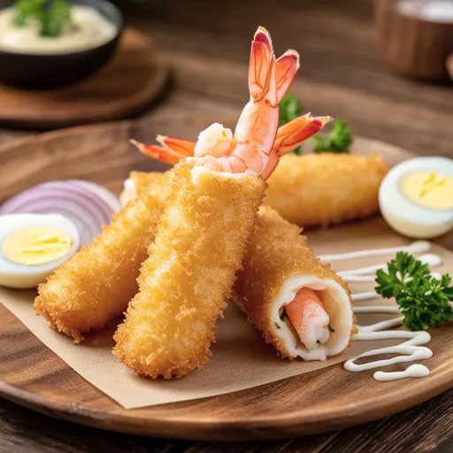Big Round Shrimp Fry