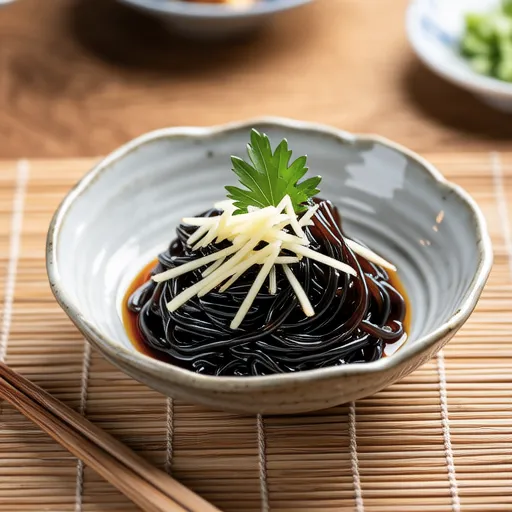 Mozuku and Nagaimo Vinegared Dish