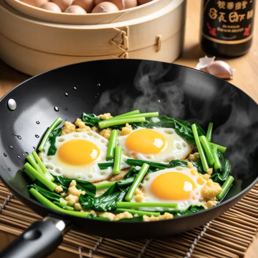 Spring Angelica Scrambled Eggs