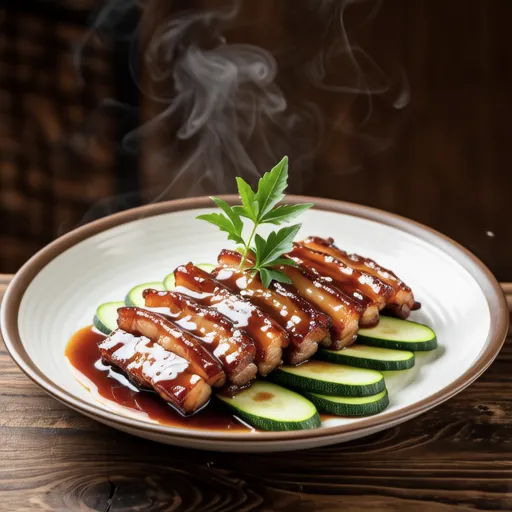 Pork Loin and Zucchini Miso Teriyaki
