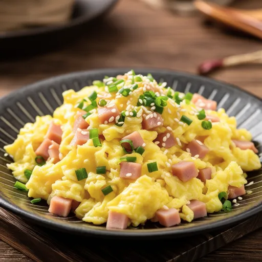 Ham Vegetable Scramble
