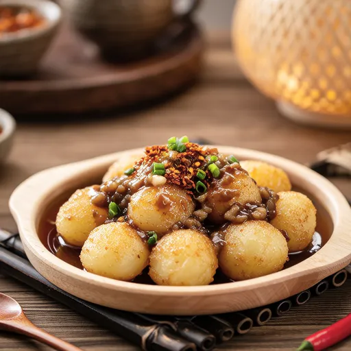 Potatoes with Miso Mayo