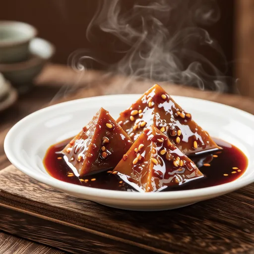 Simmered Red Konjac