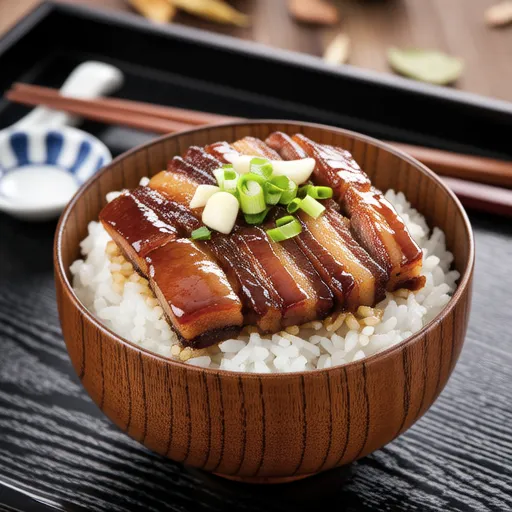 Japanese Pork Rice Bowl (Butadon)