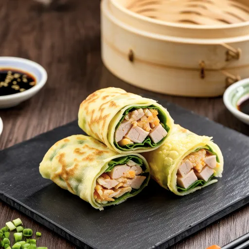 두부 참치 깻잎 부침개