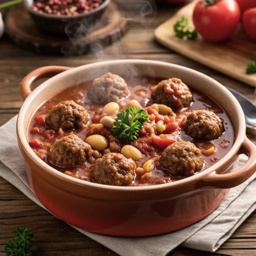 Chili Con Carne with Meatballs