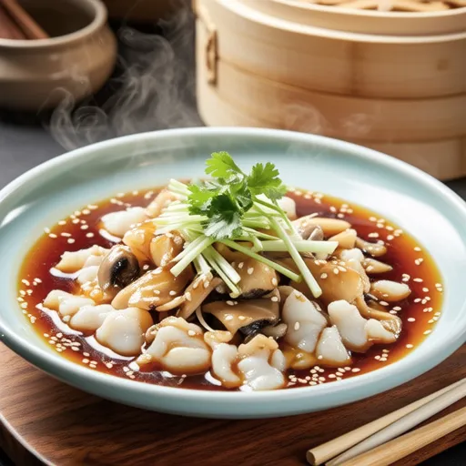 Chinese-style Steamed Yellowtail