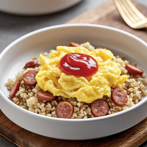 Omelette-style Oatmeal