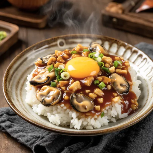 Oyster Tanuki Donburi
