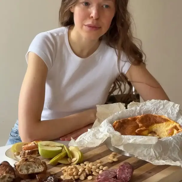 ふわふわチーズスフレ