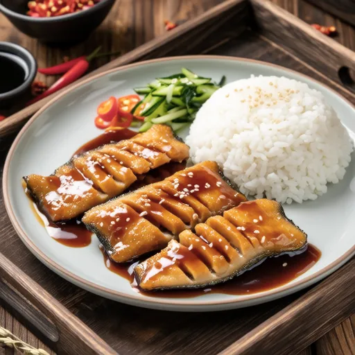 Special Teriyaki Sauce Braised Mackerel