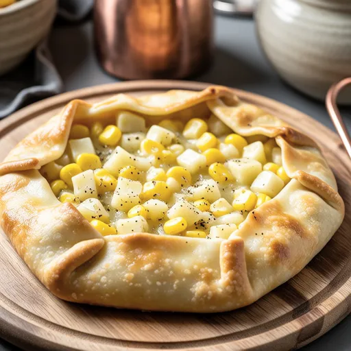 Corn and Potato Galette