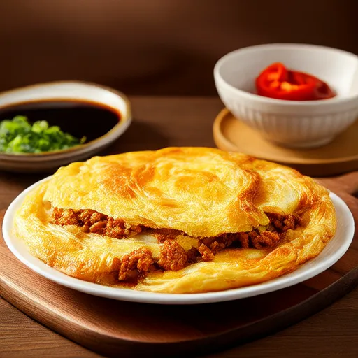 豬肉雞蛋煎餅