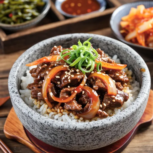 Spicy Beef Rice Bowl