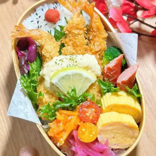 エビフライ弁当
