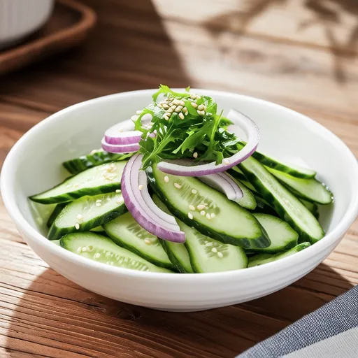 Sweet and Tangy Cucumber Salad