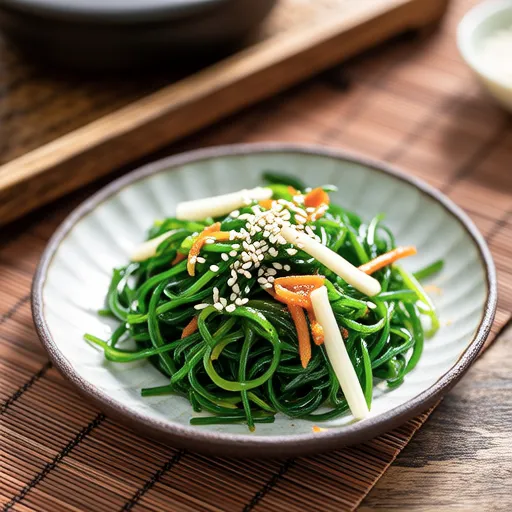 Nira and Ginger Salted Kombu Namul