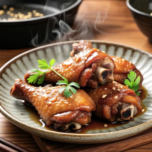 Grilled Chicken Thighs with Salt Marinade
