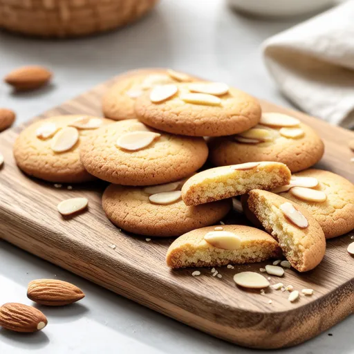 Simple Crispy Almond Cookies