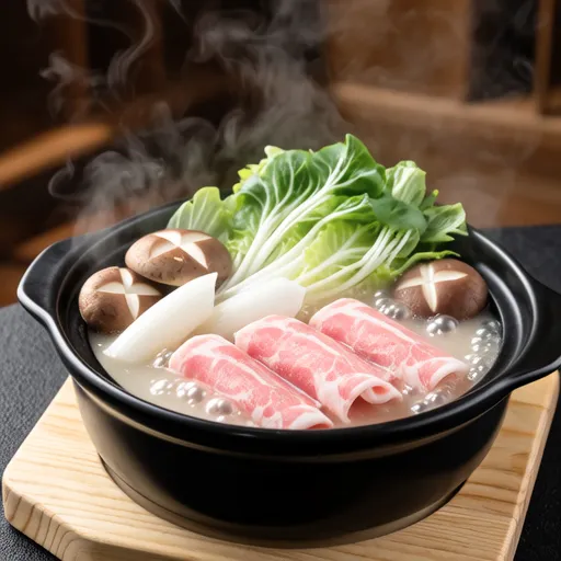 Kabuto Pork and Grated Turnip Hot Pot