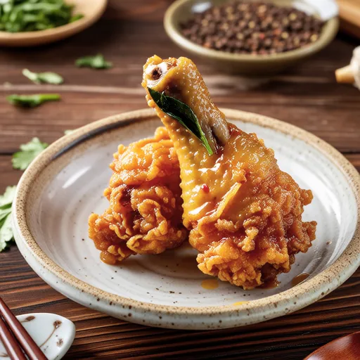 Chicken Tender with Ume Paste and Shiso